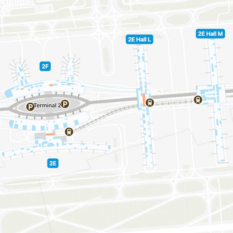 Paris De Gaulle Airport Terminal 2E Map Guide