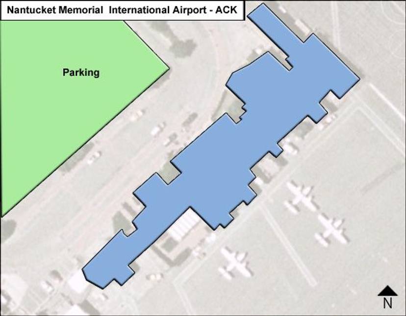 Nantucket Memorial Airport Map 