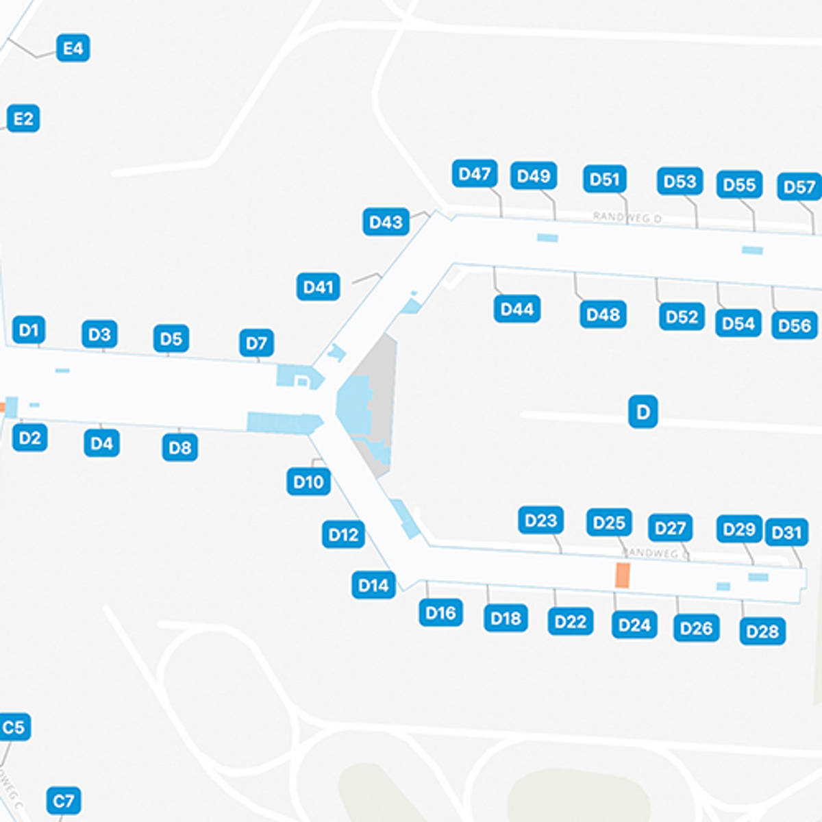 Amsterdam Schiphol Airport Map AMS Terminal Guide