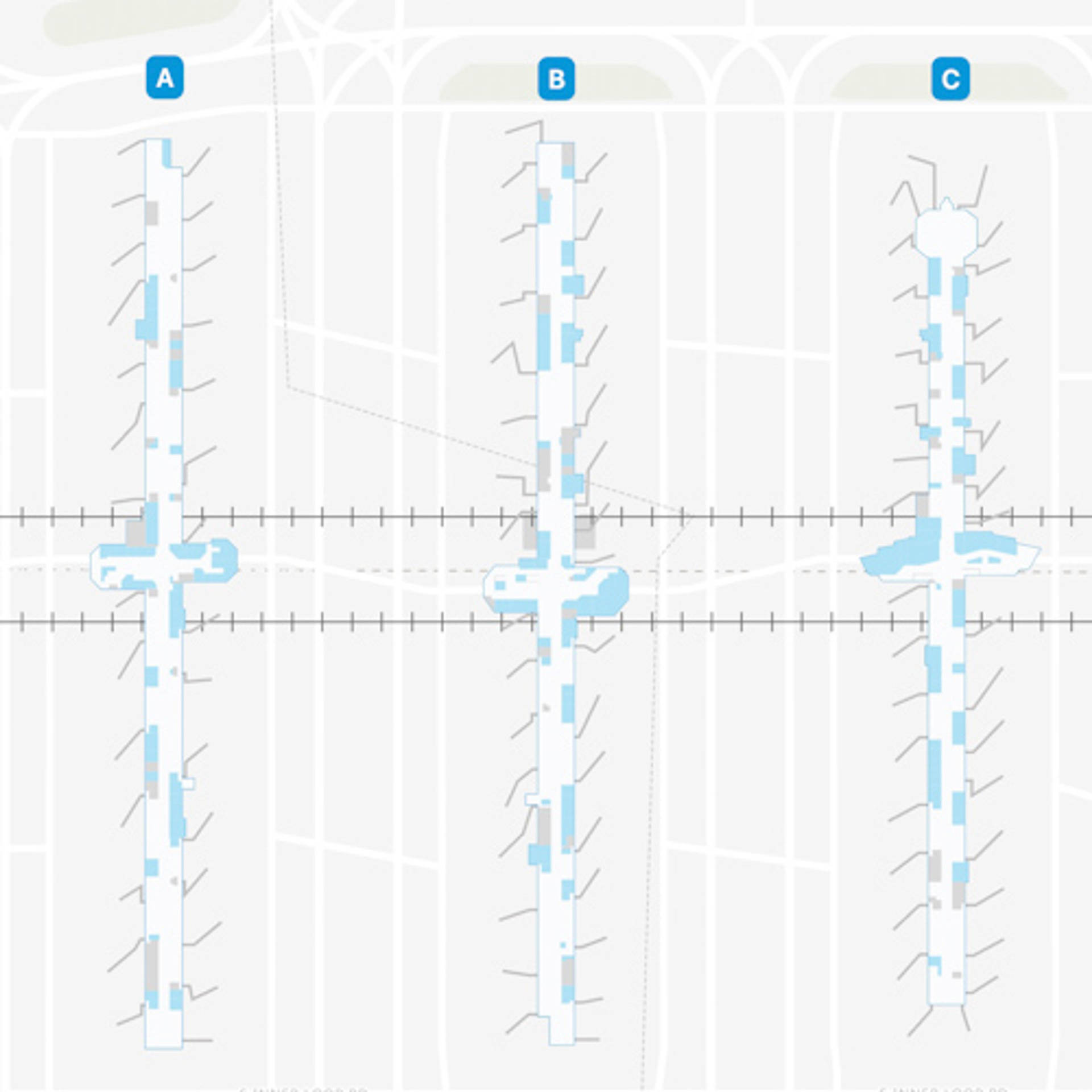 Atlanta Airport Concourse C Map 