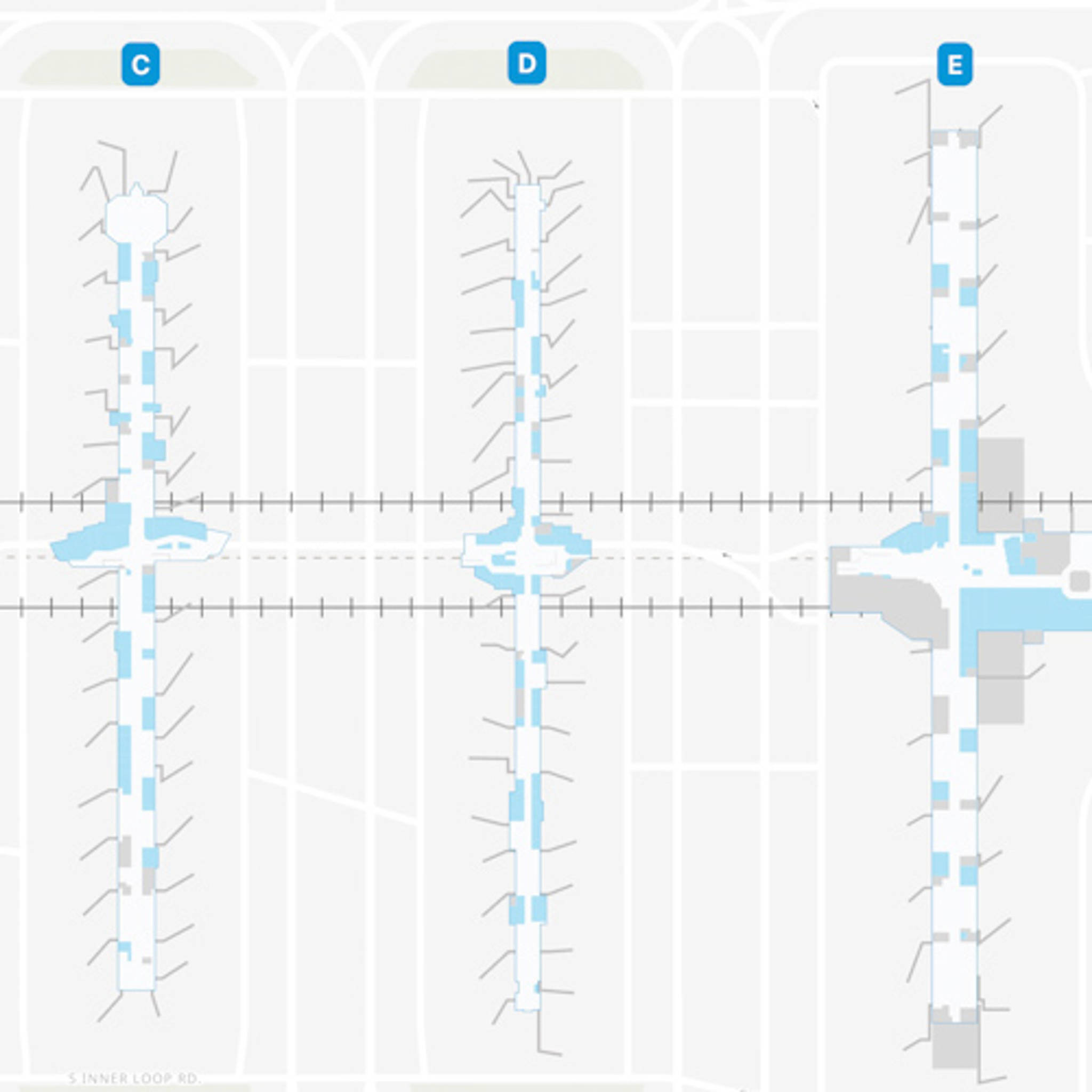 Terminal Map For Atlanta Hartsfield Airport 