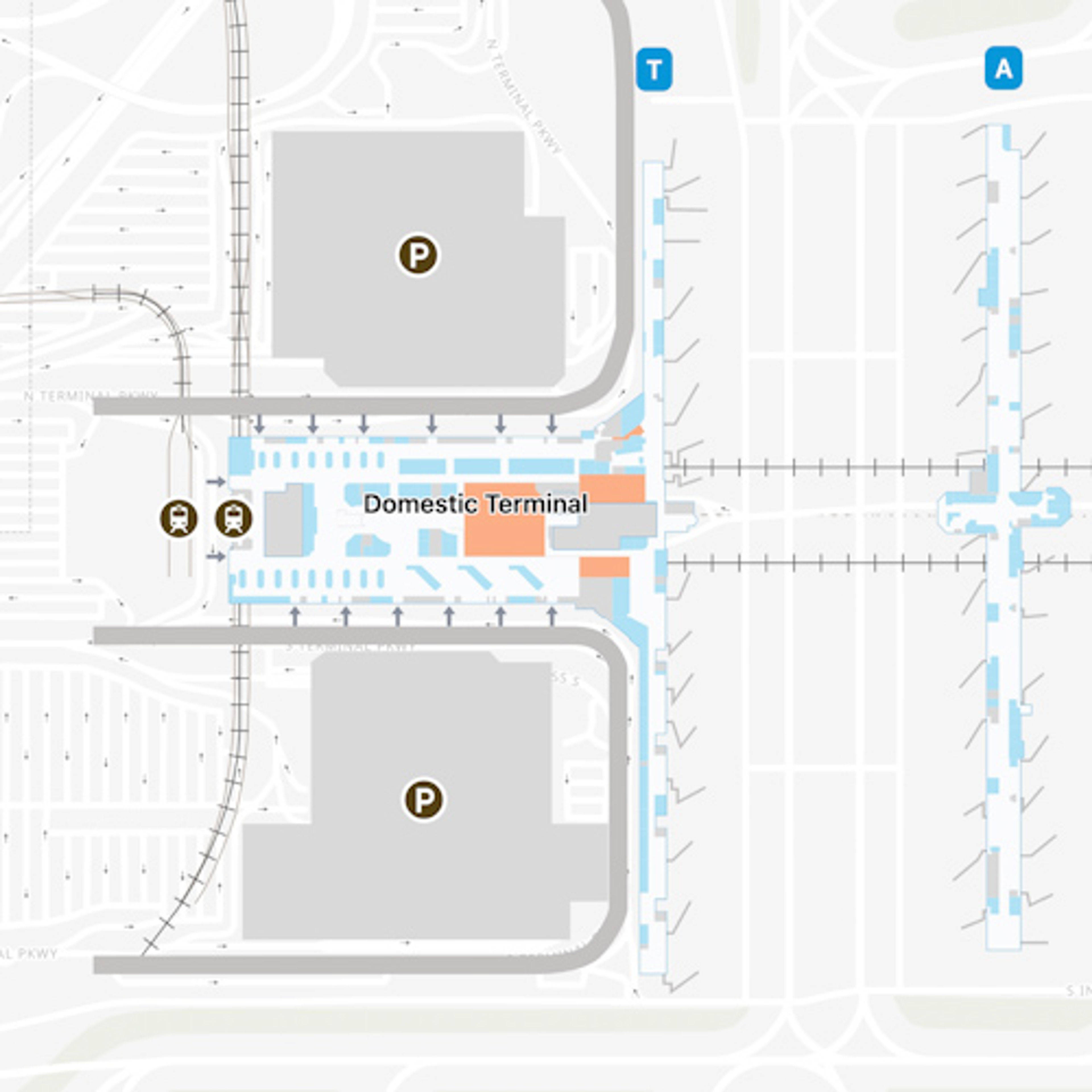 Hartsfield Jackson Atlanta Airport Map | ATL Terminal Guide