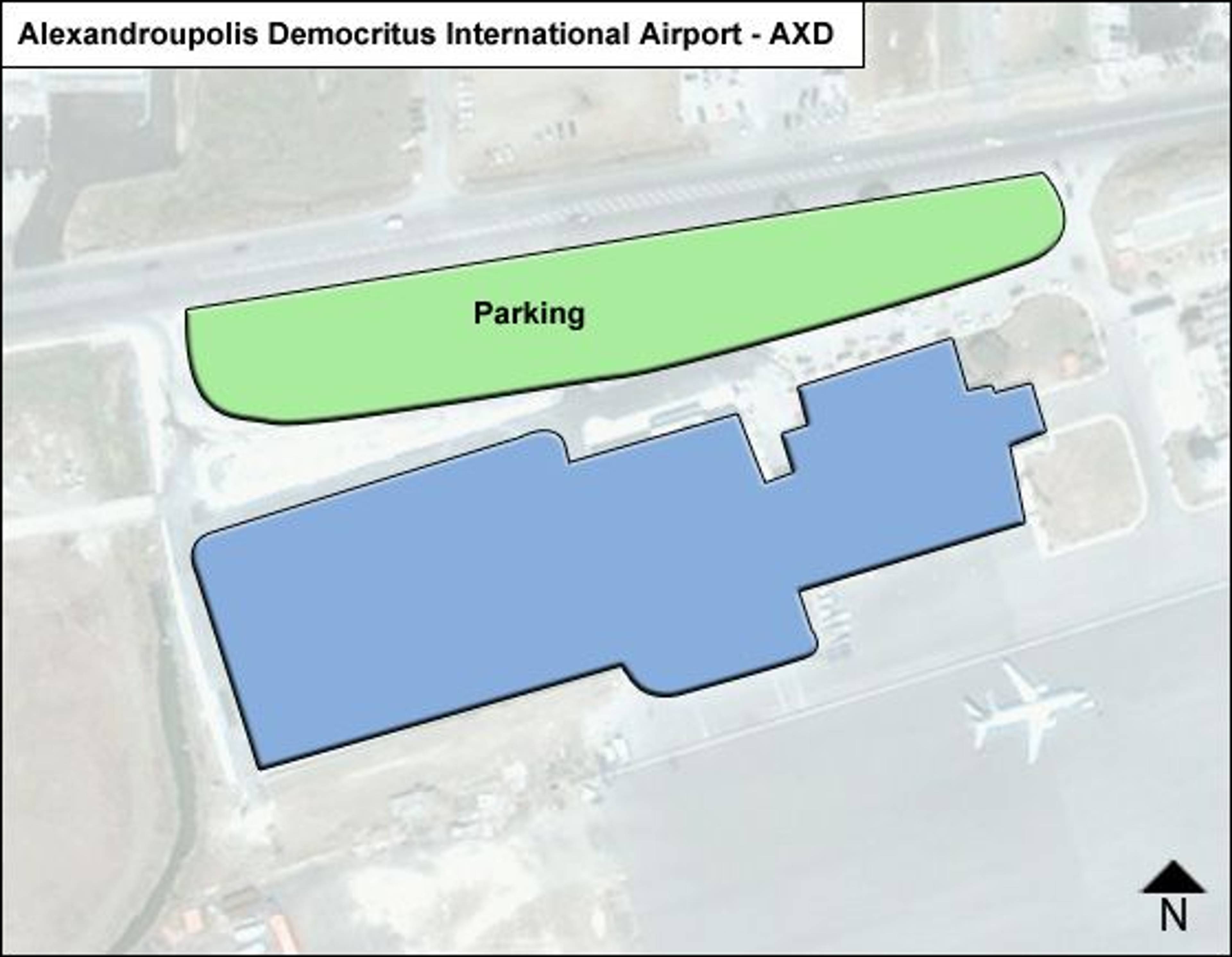 Alexandroupolis Airport Overview Map