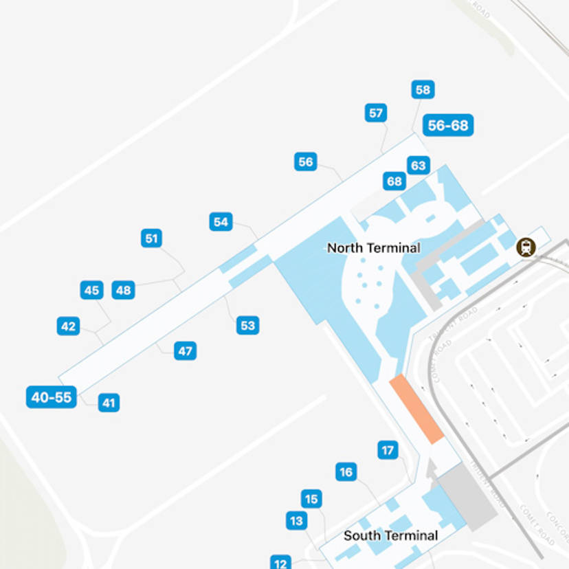 Birmingham-UK Airport Map | BHX Terminal Guide