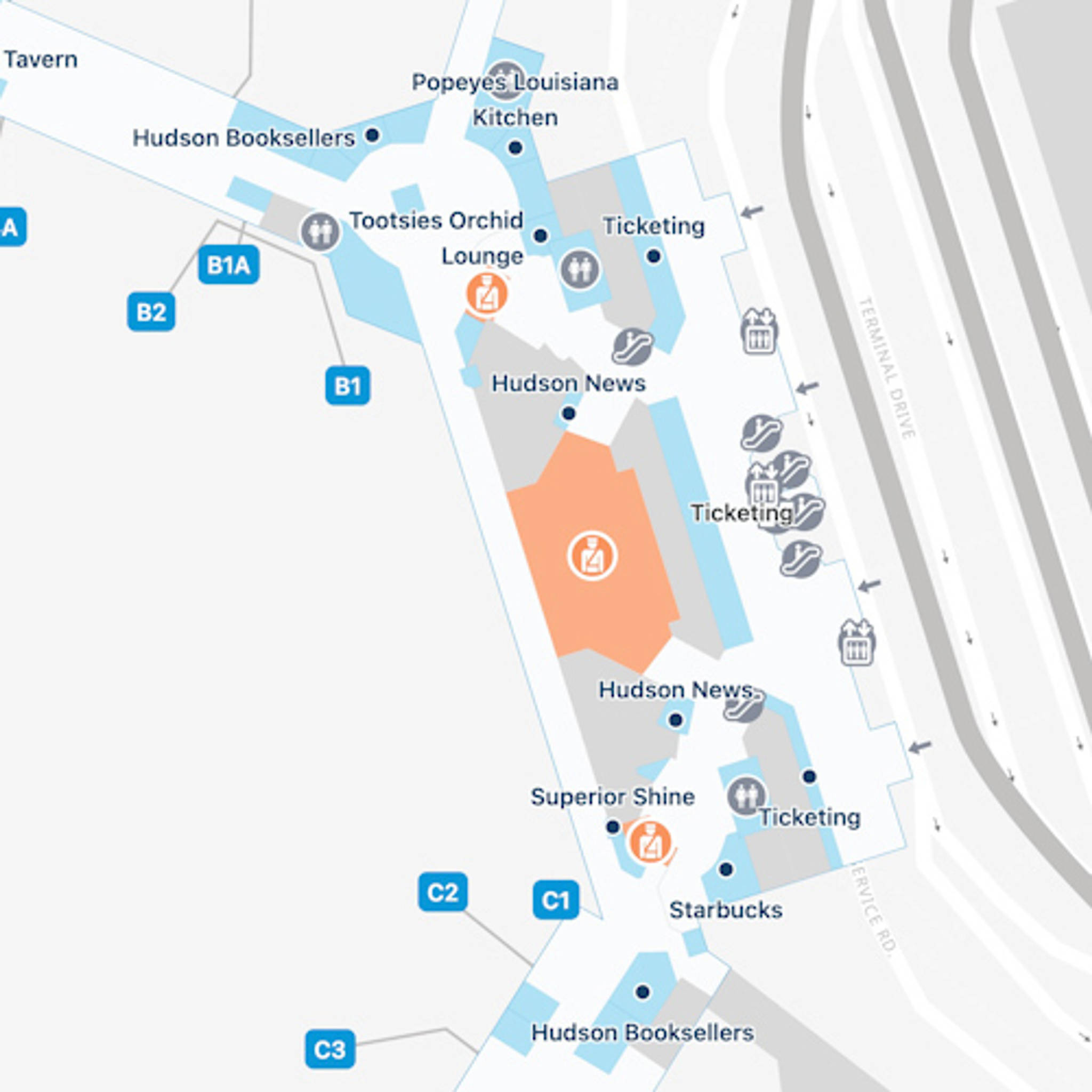 map of nashville airport parking        <h3 class=