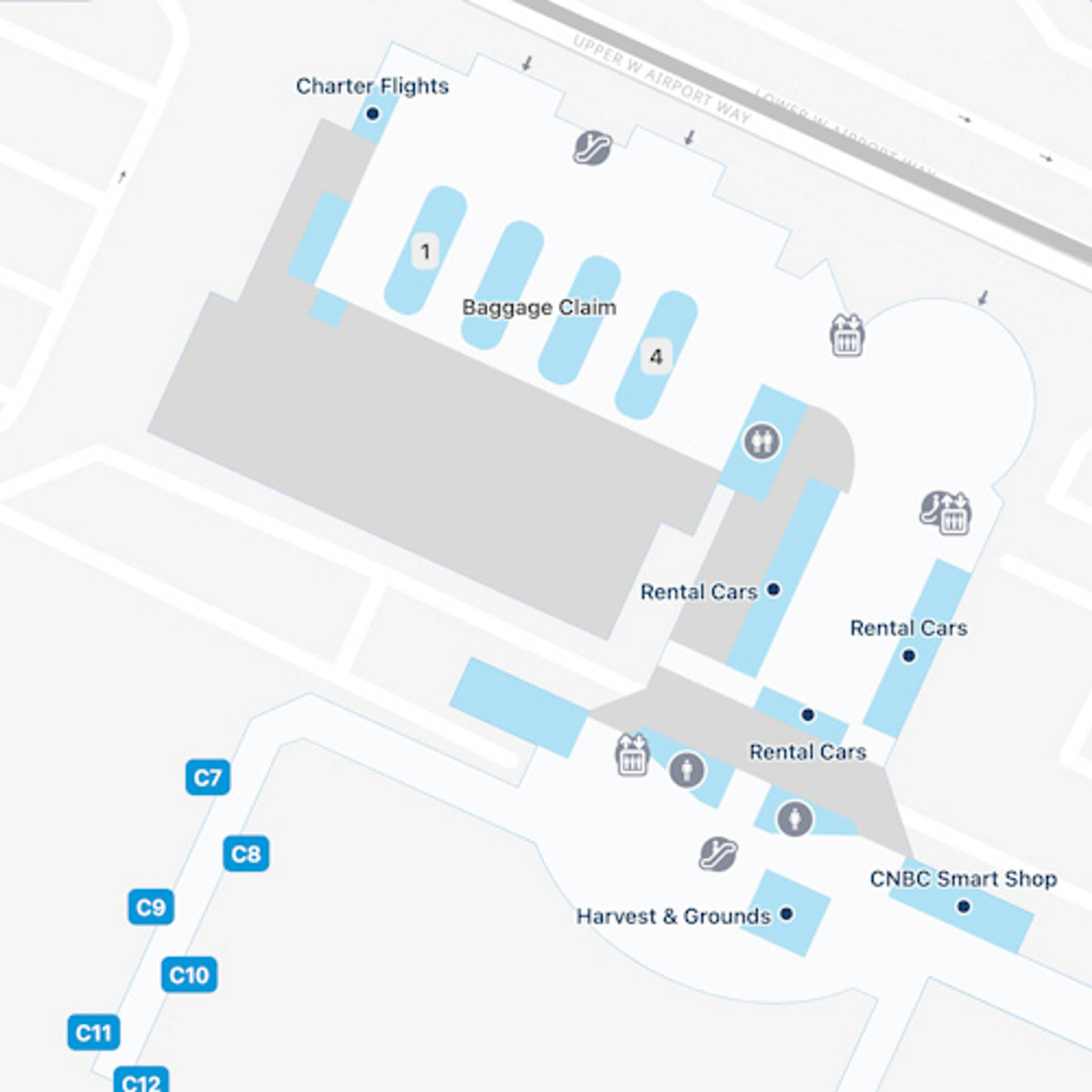 Boise Airport Map | BOI Terminal Guide