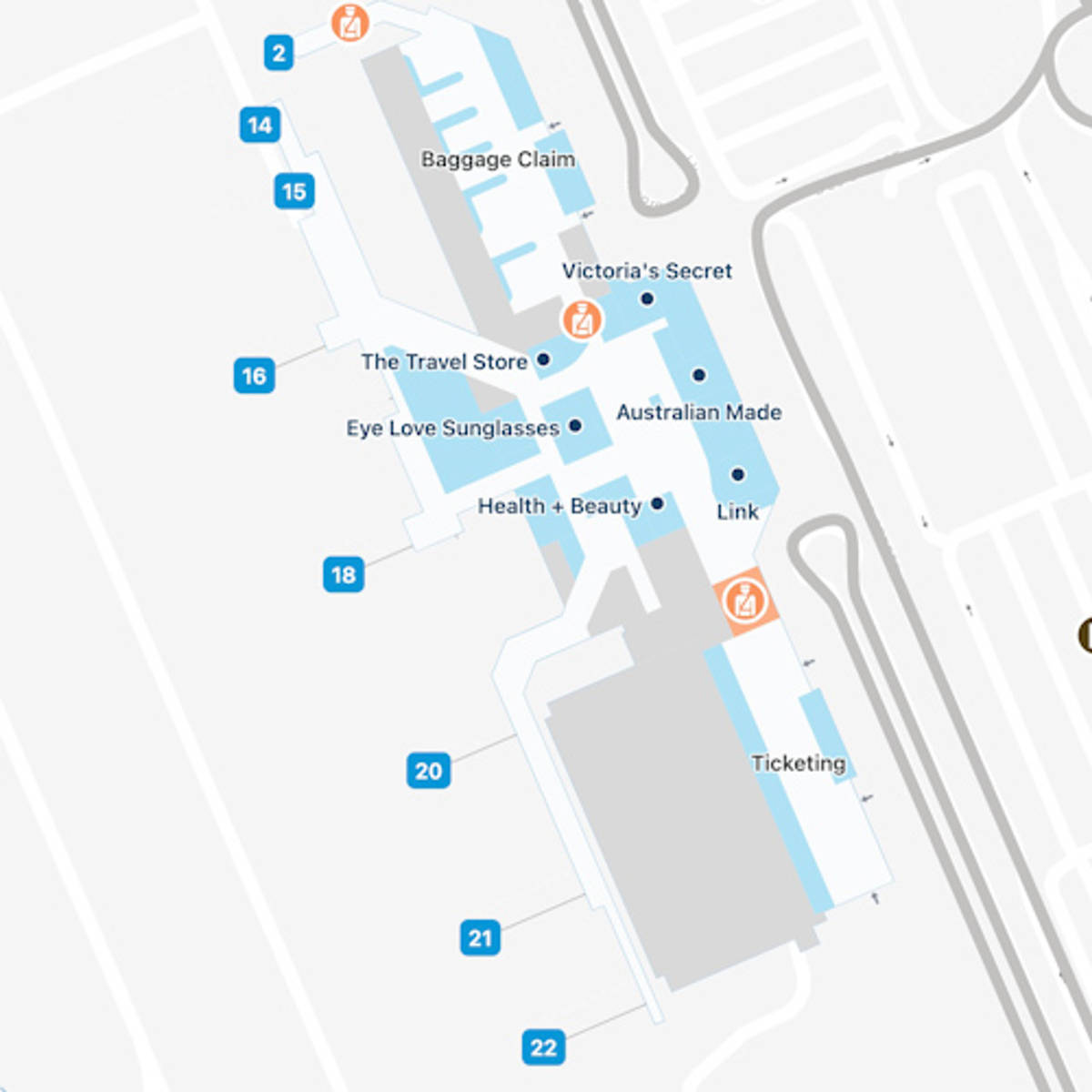 Cairns Airport Map | CNS Terminal Guide