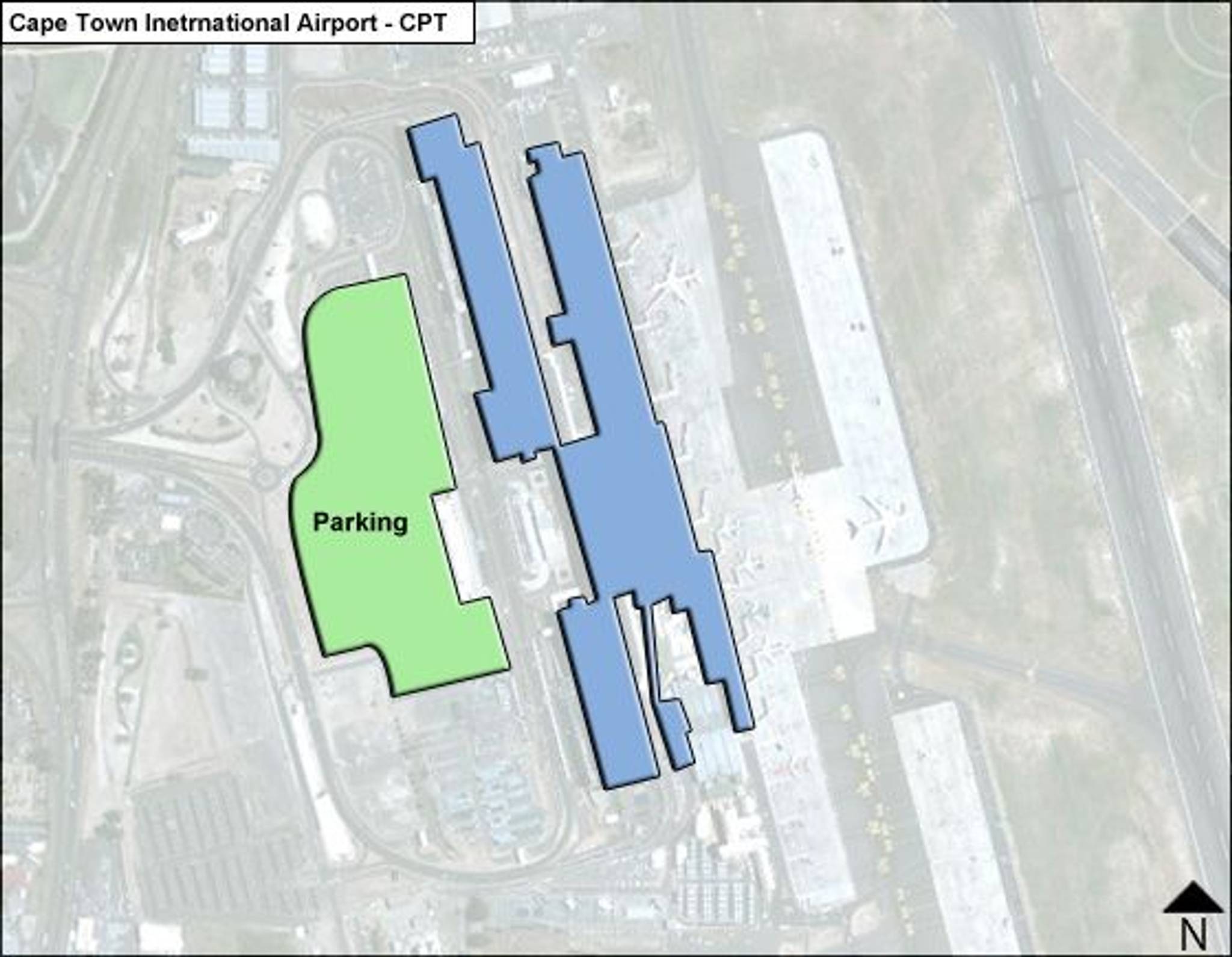 Cape Town Airport Map CPT Terminal Guide