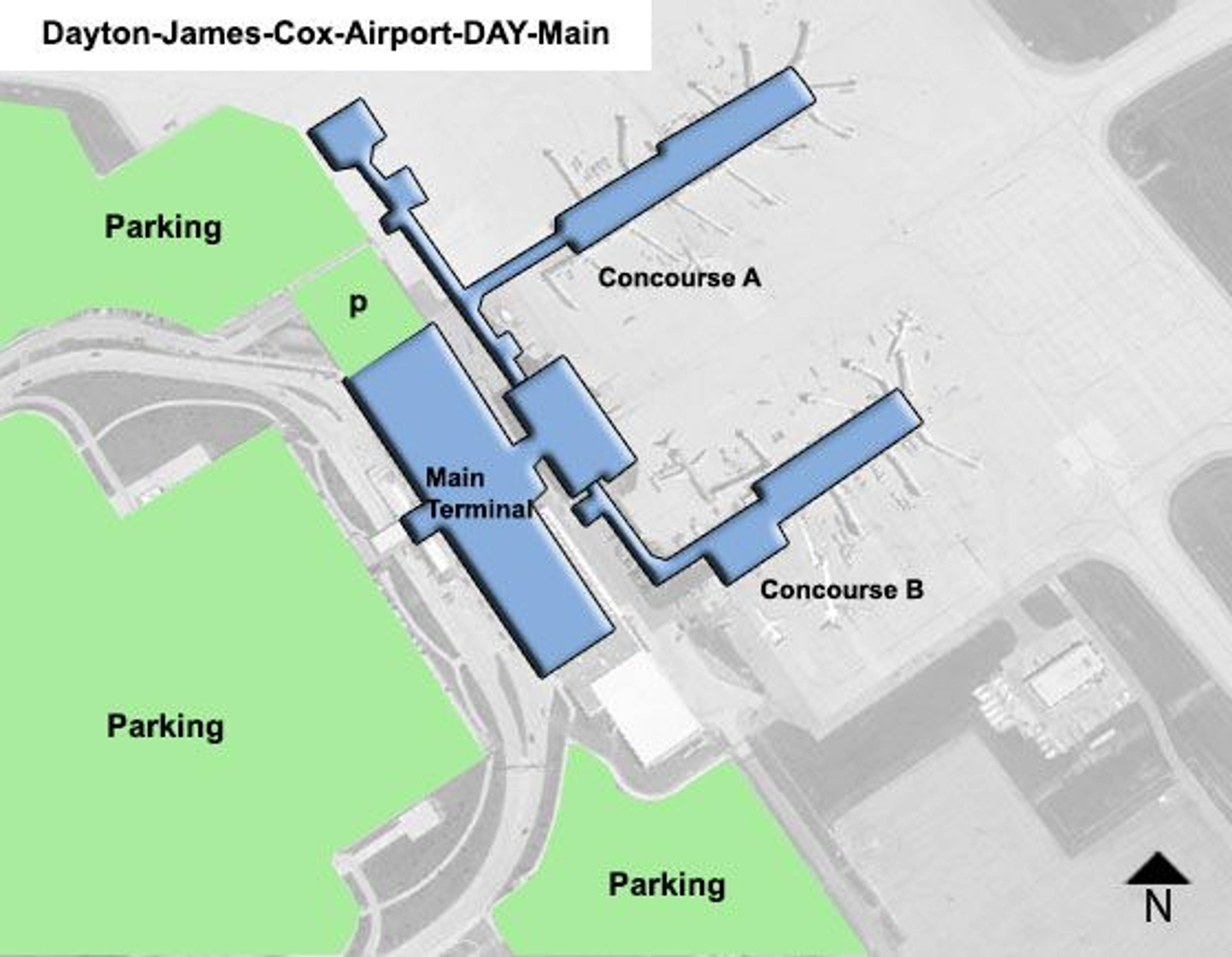 Vandalia Dayton James Cox Airport Airlines Airlines at DAY Airport