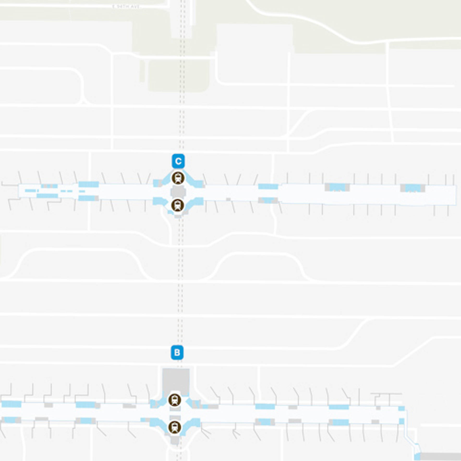 Denver Airport DEN Concourse C Map