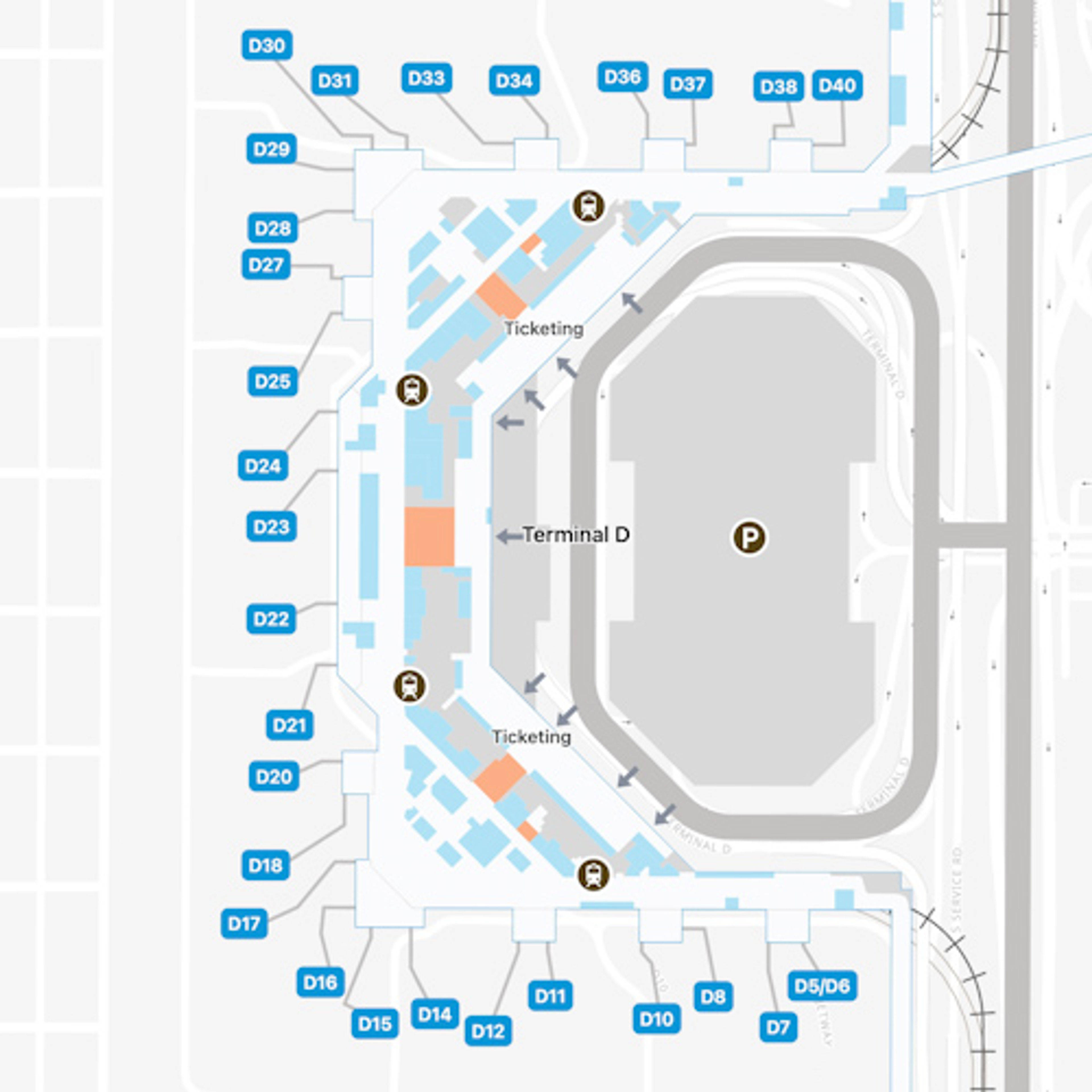 Dallas Fort Worth Airport Map | DFW Terminal Guide