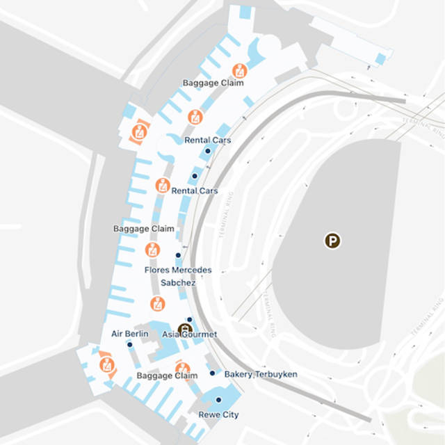 Dusseldorf Airport Map | DUS Terminal Guide