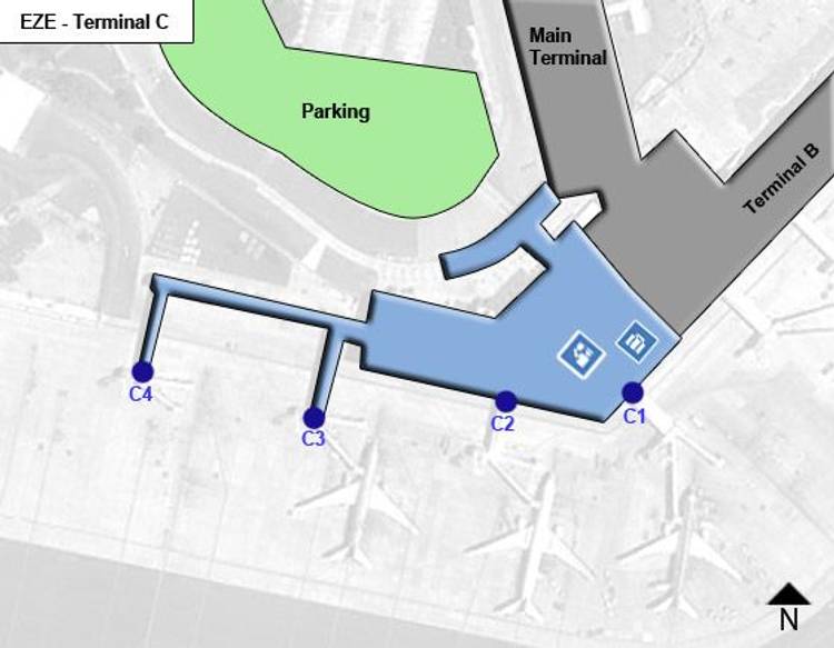 Buenos Aires EZE Airport Restaurants & Stores