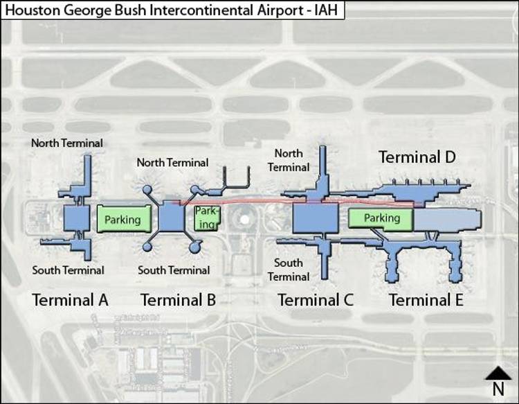 Houston IAH Terminal Map ?tr=w 750