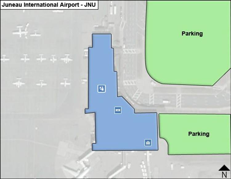 Juneau Airport Map | JNU Terminal Guide