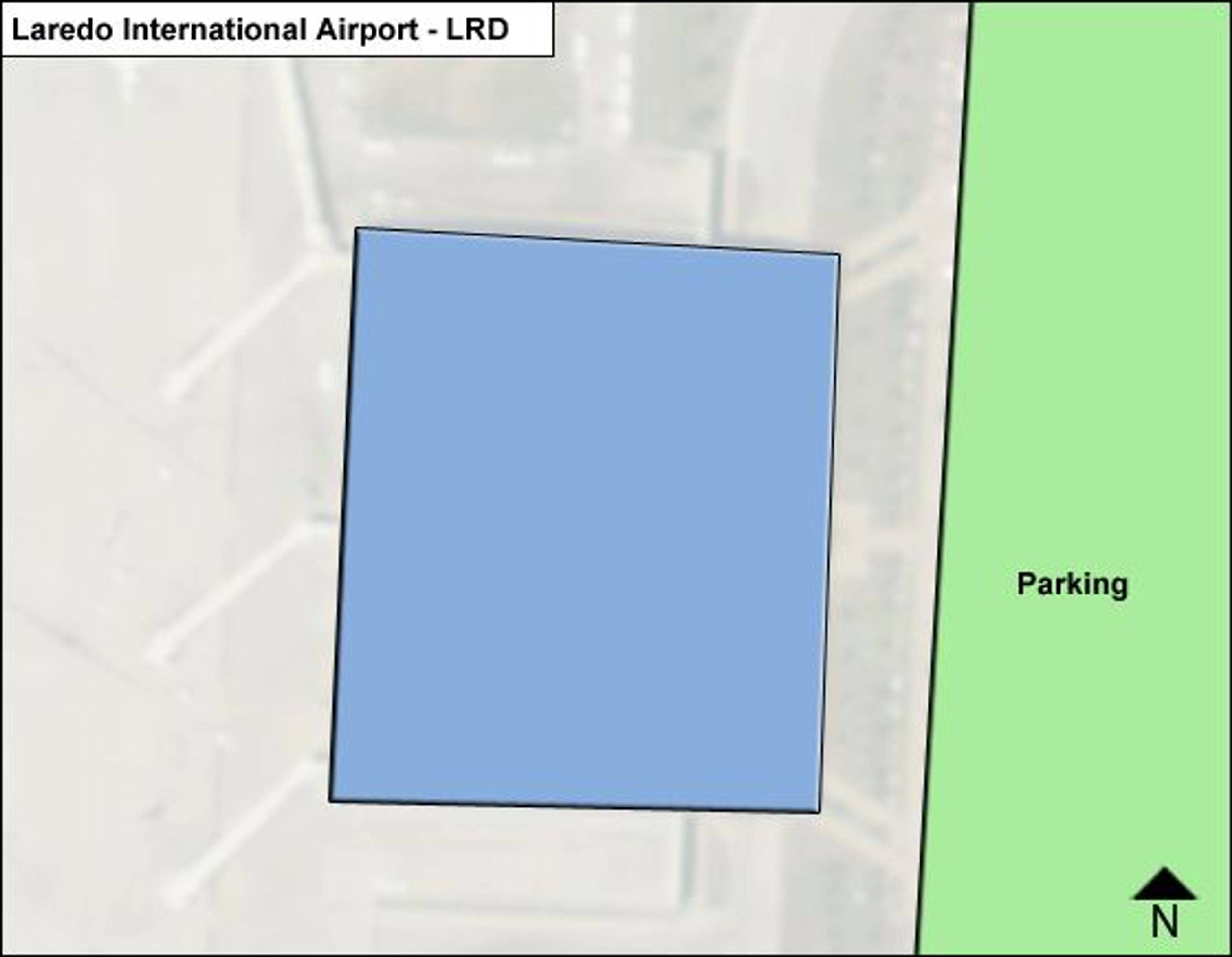 Laredo Airport Overview Map
