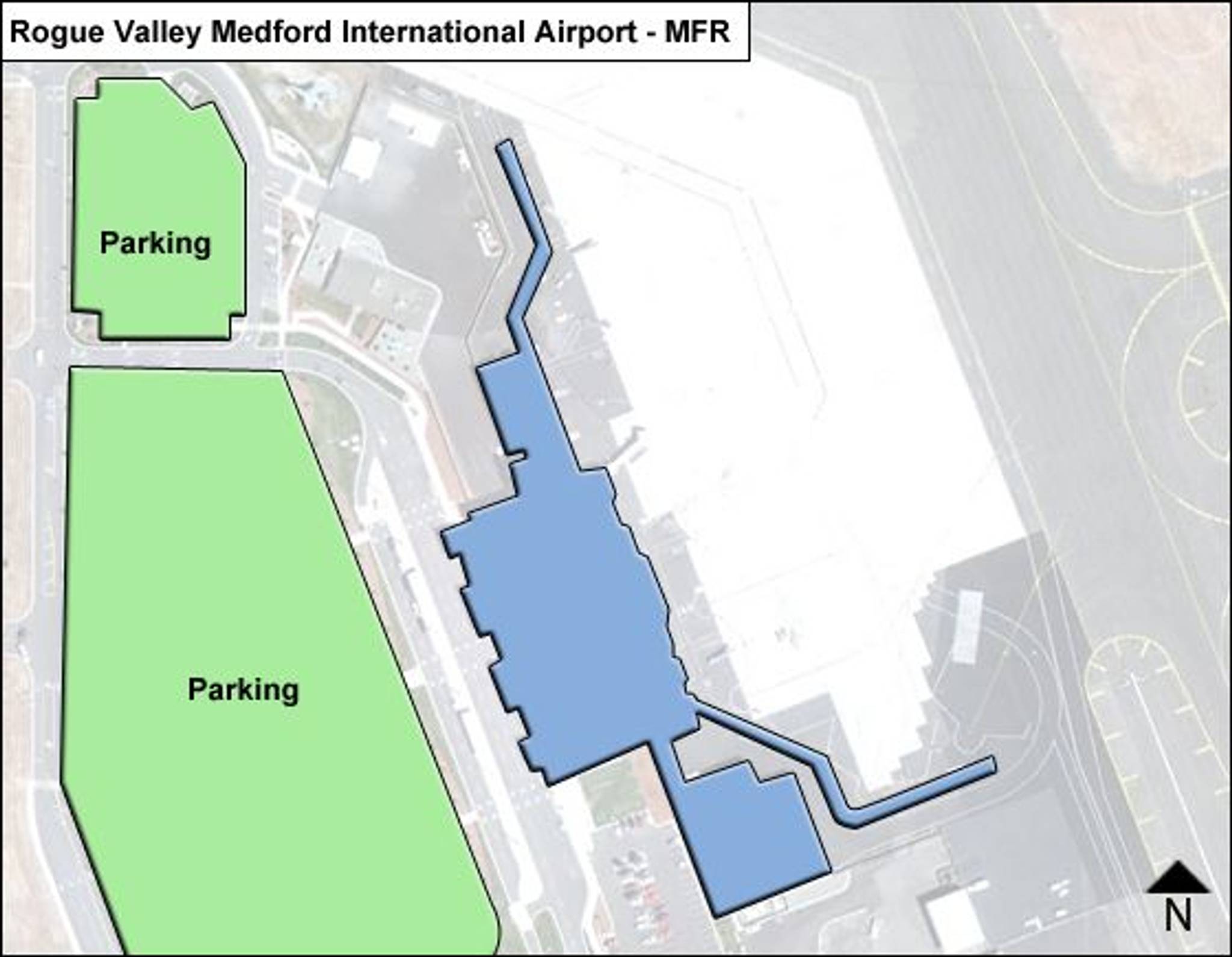 Rogue Valley Medford Airport Map | MFR Terminal Guide