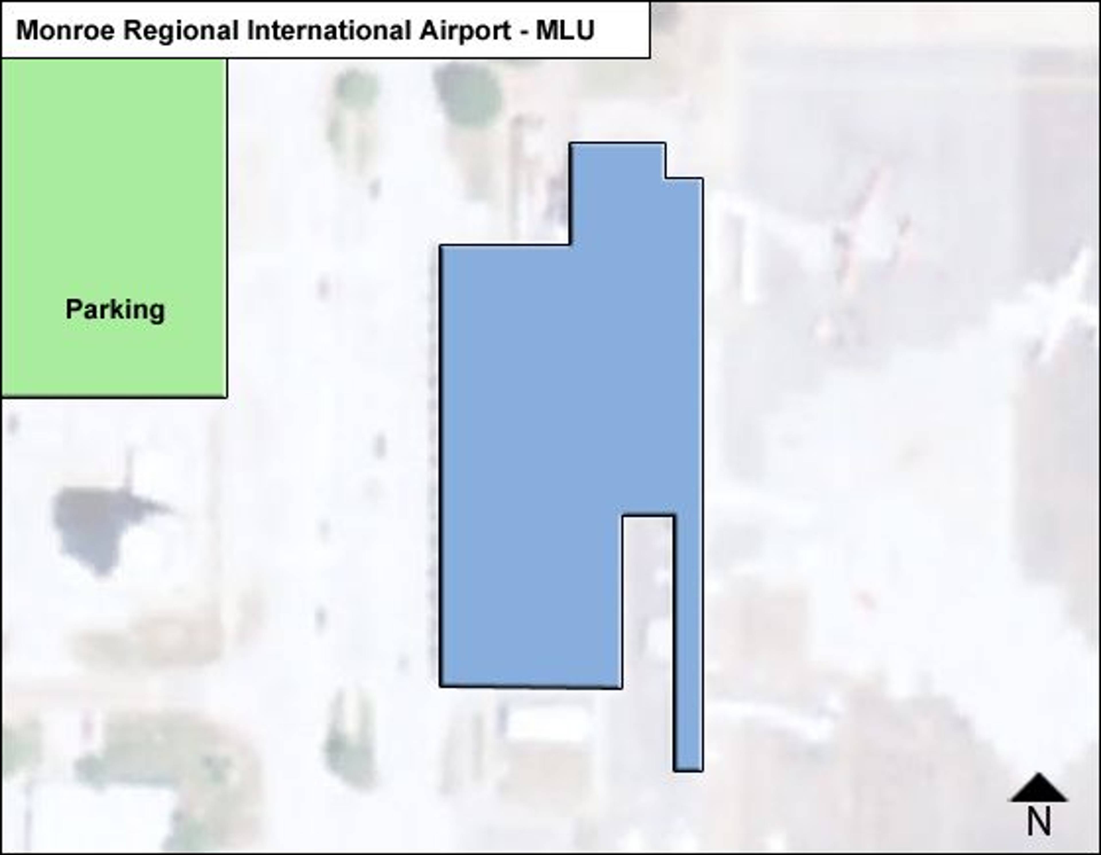 Monroe Airport Overview Map