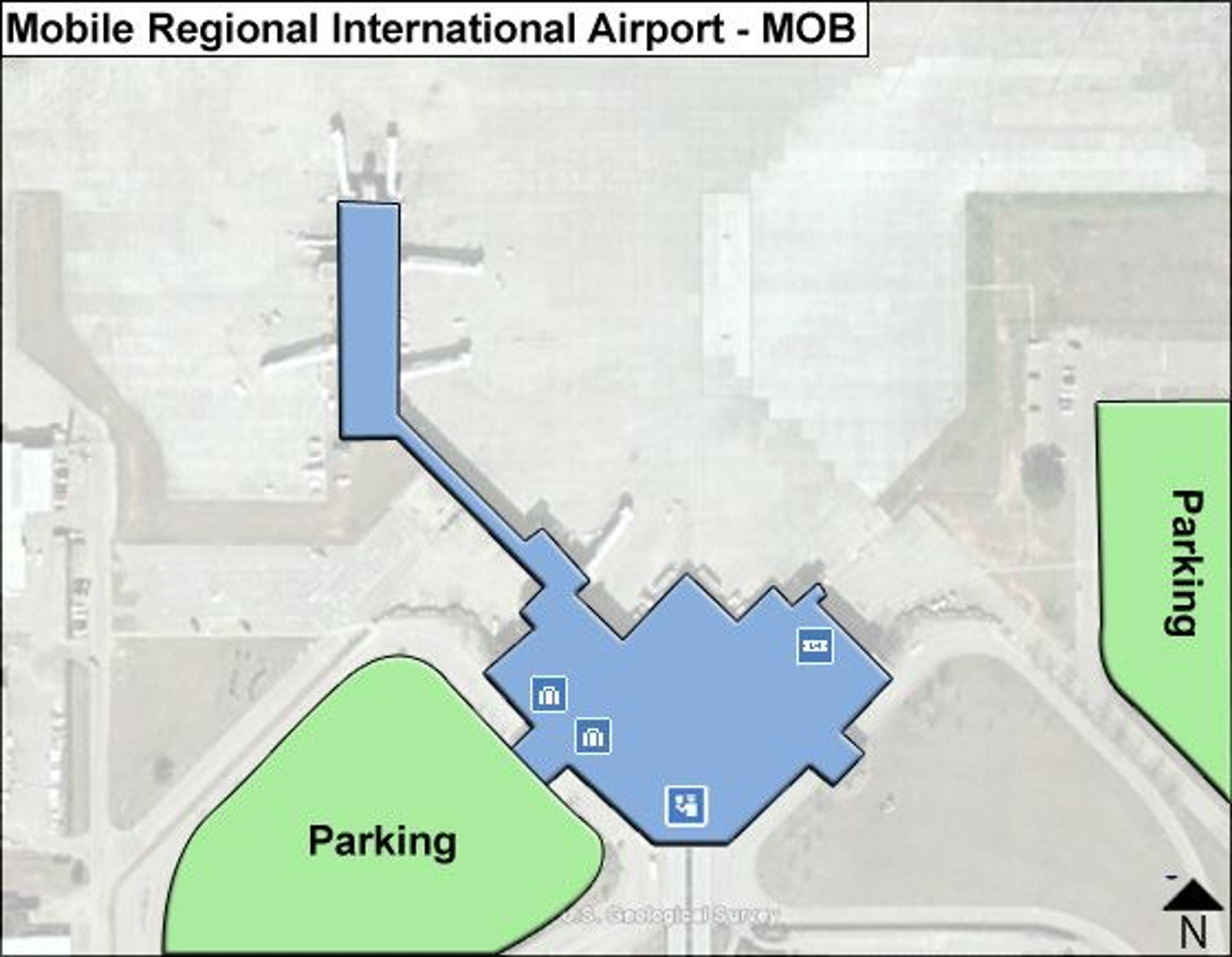 Mobile Airport Overview Map
