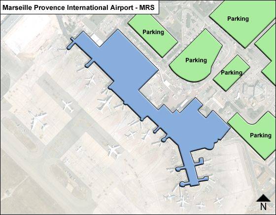 Marseille Provence Airport Map MRS Terminal Guide   Marseille Provence MRS Terminal Map 