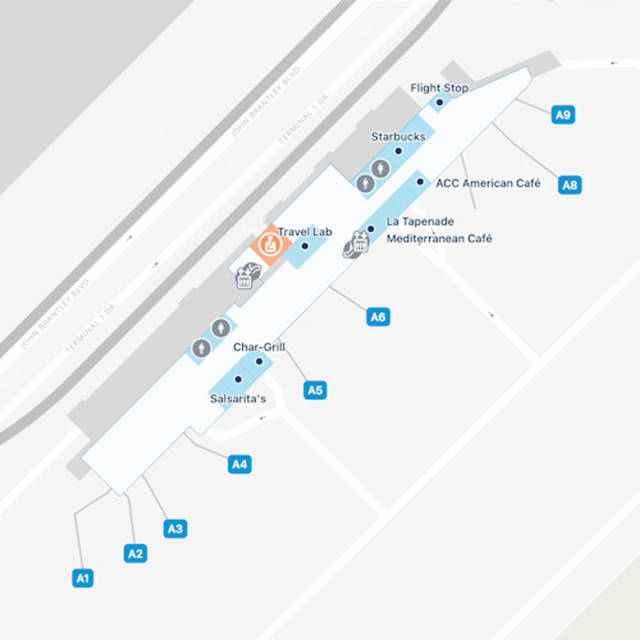 Raleigh-Durham Airport Map | RDU Terminal Guide