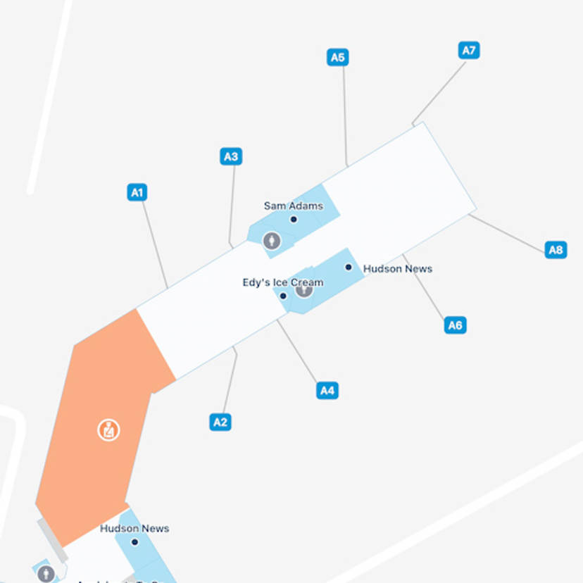 Richmond Airport Map RIC Terminal Guide