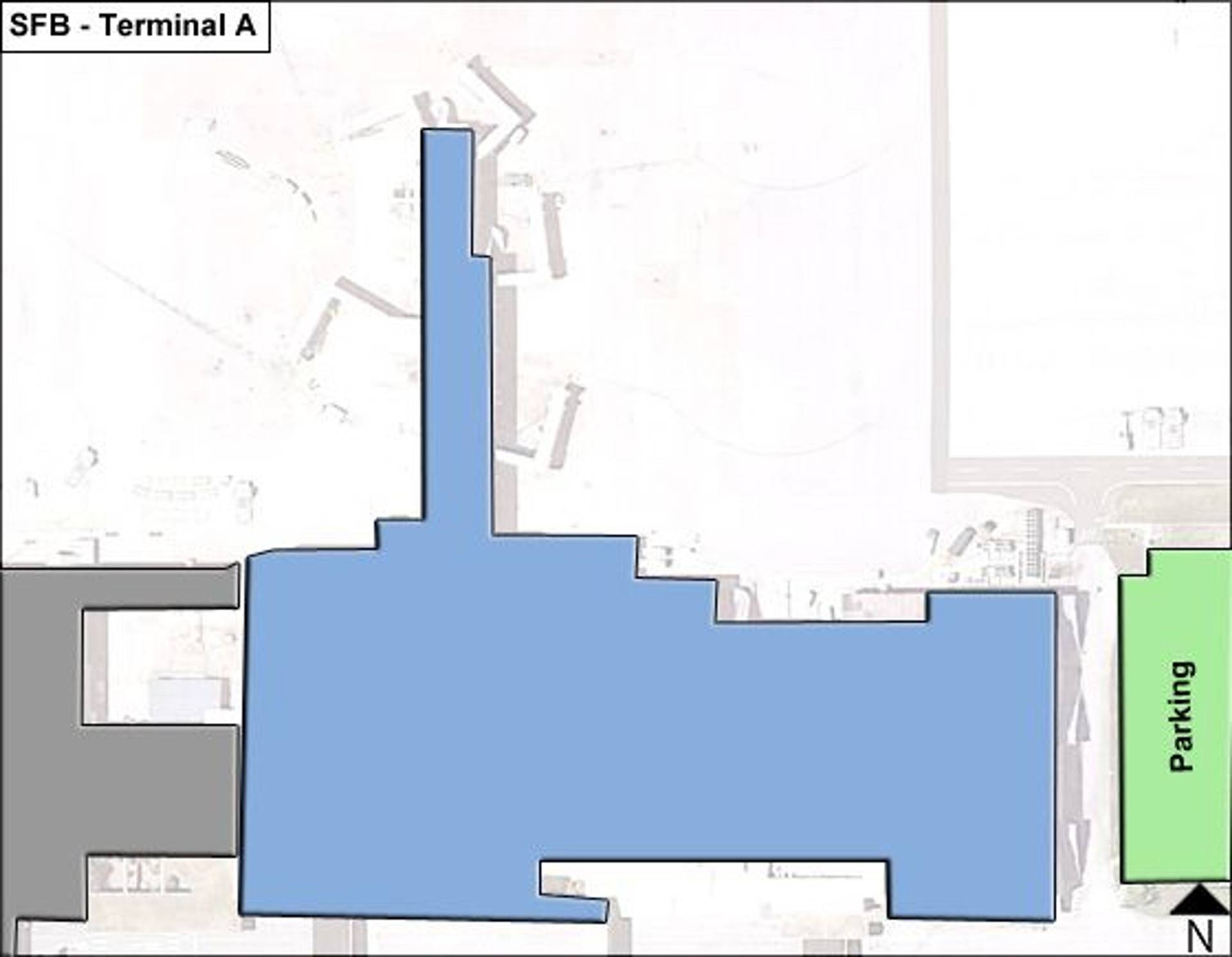 Orlando Sanford Airport Map | SFB Terminal Guide