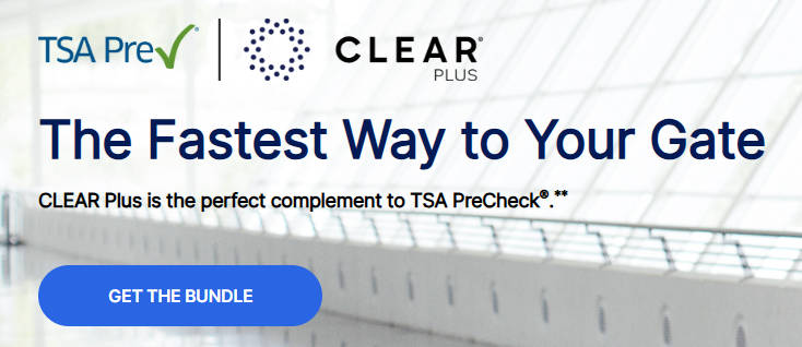 CLEAR Plus and TSA PreCheck Bundle