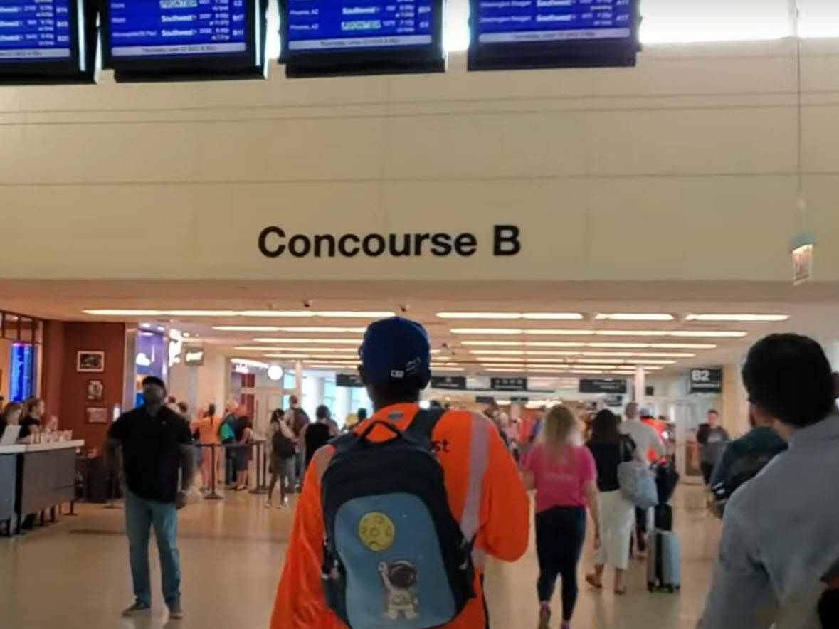 Chicago Midway Airport Concourse B Map & Guide