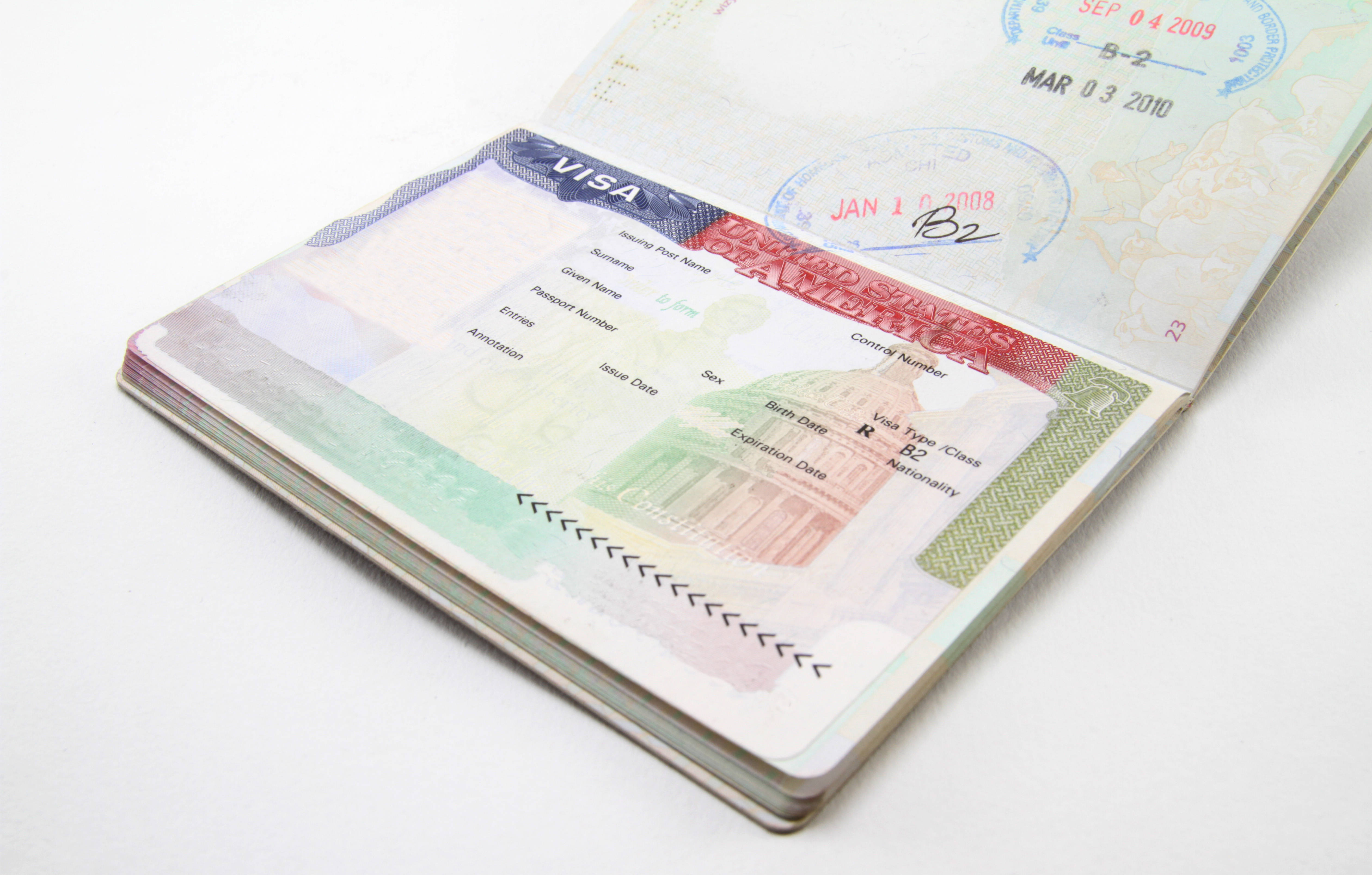 usa visa isolated