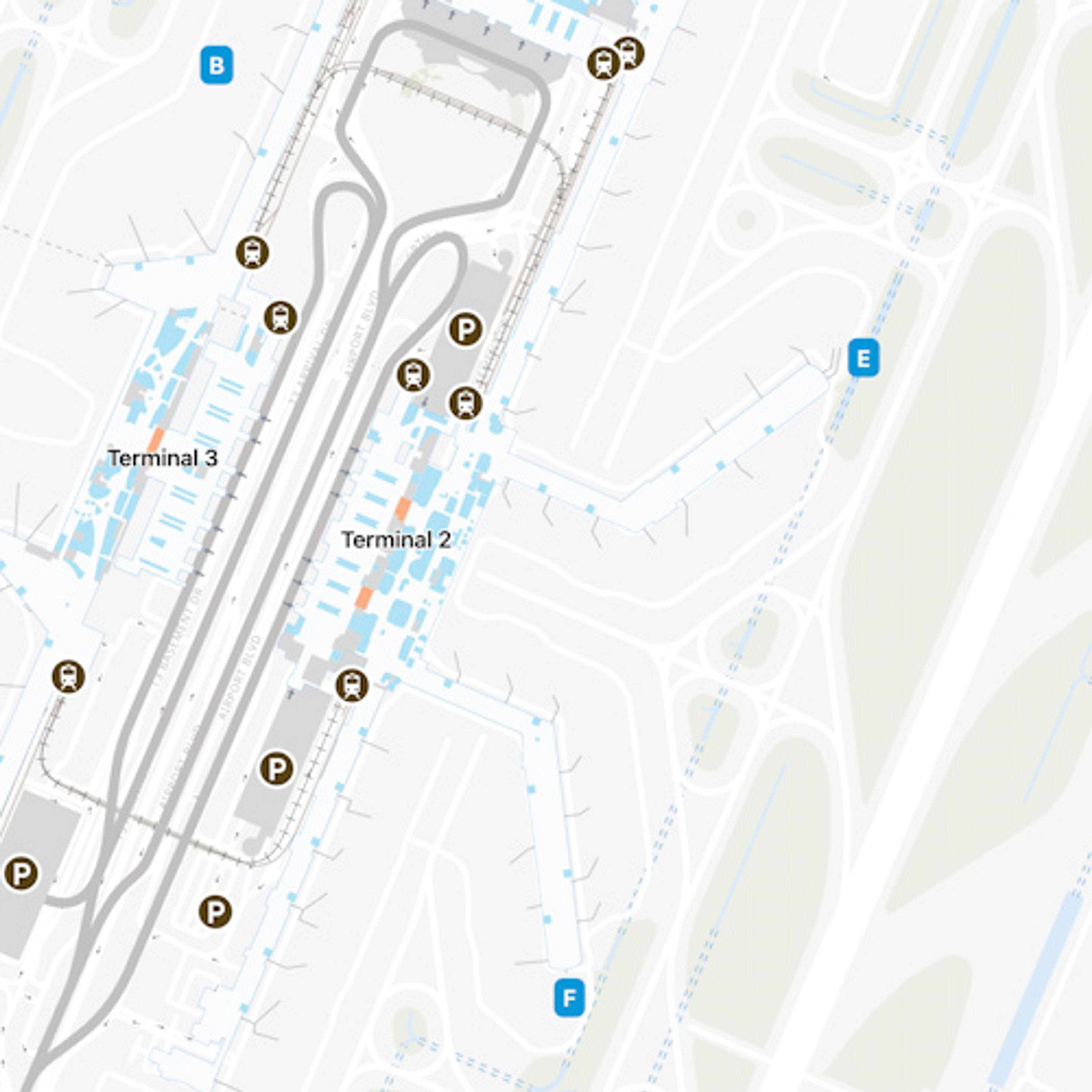 Singapore Airport Terminal 2 Map