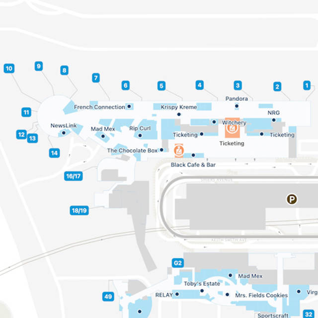 Sydney Kingsford Smith Airport Map | SYD Terminal Guide