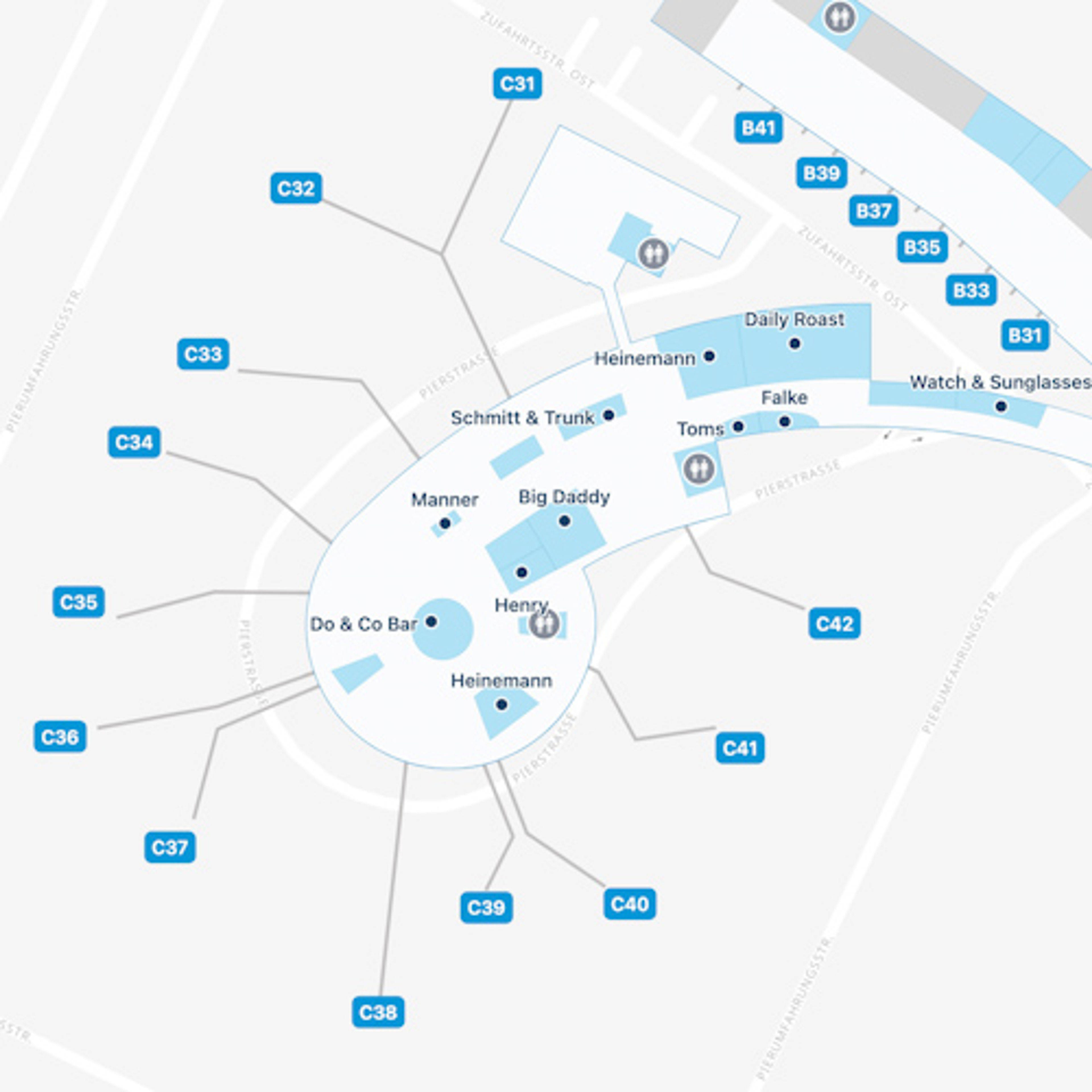 Vienna International Airport Map | VIE Terminal Guide