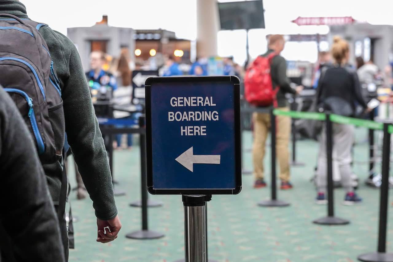 Getting through the TSA security check