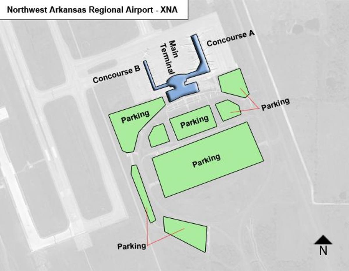 Bentonville XNA Airport Restaurants & Stores