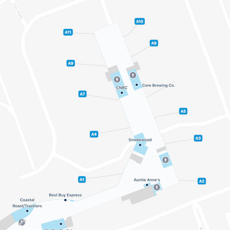 Northwest Arkansas Regional Airport Map | XNA Terminal Guide