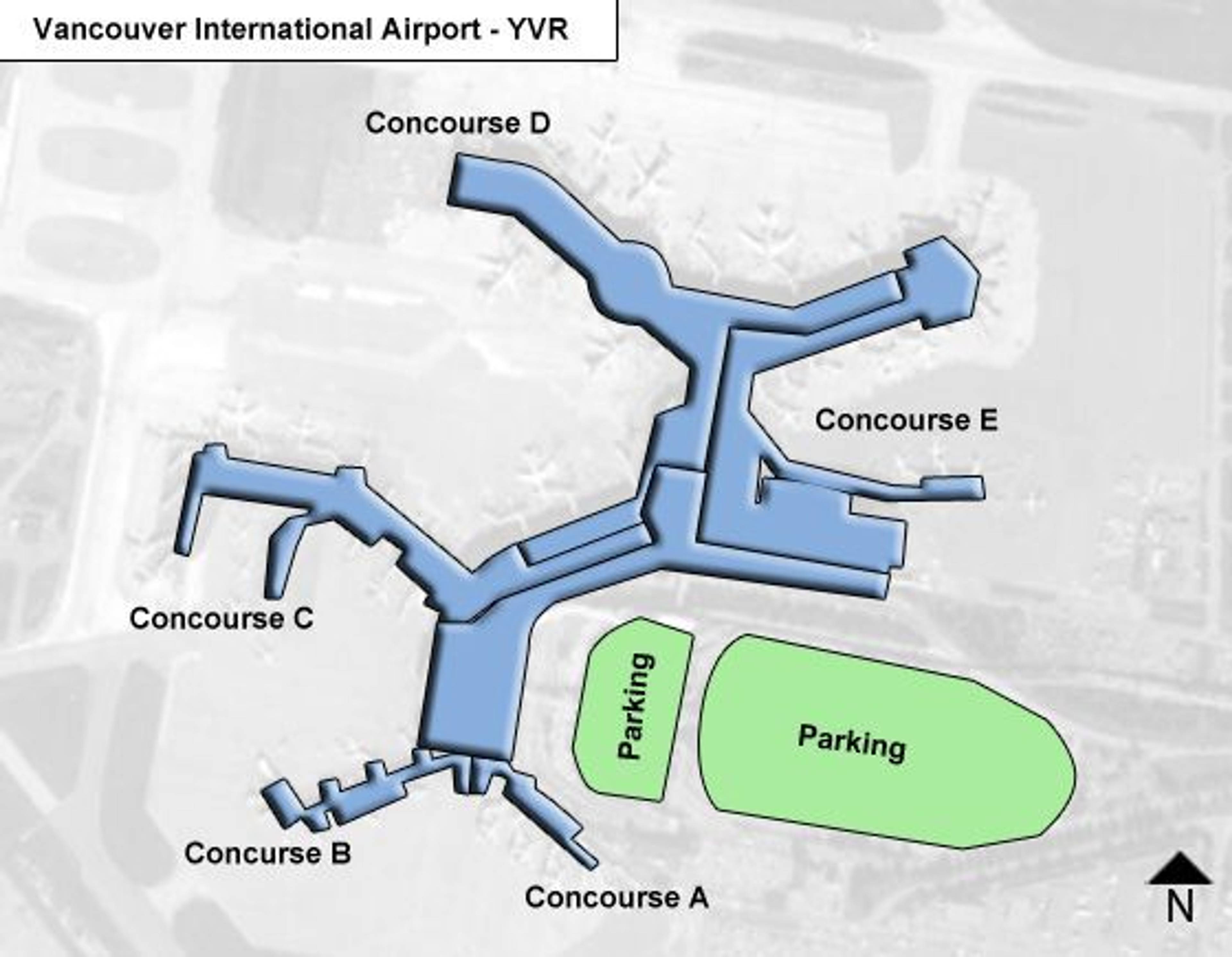 Richmond Airport Overview Map