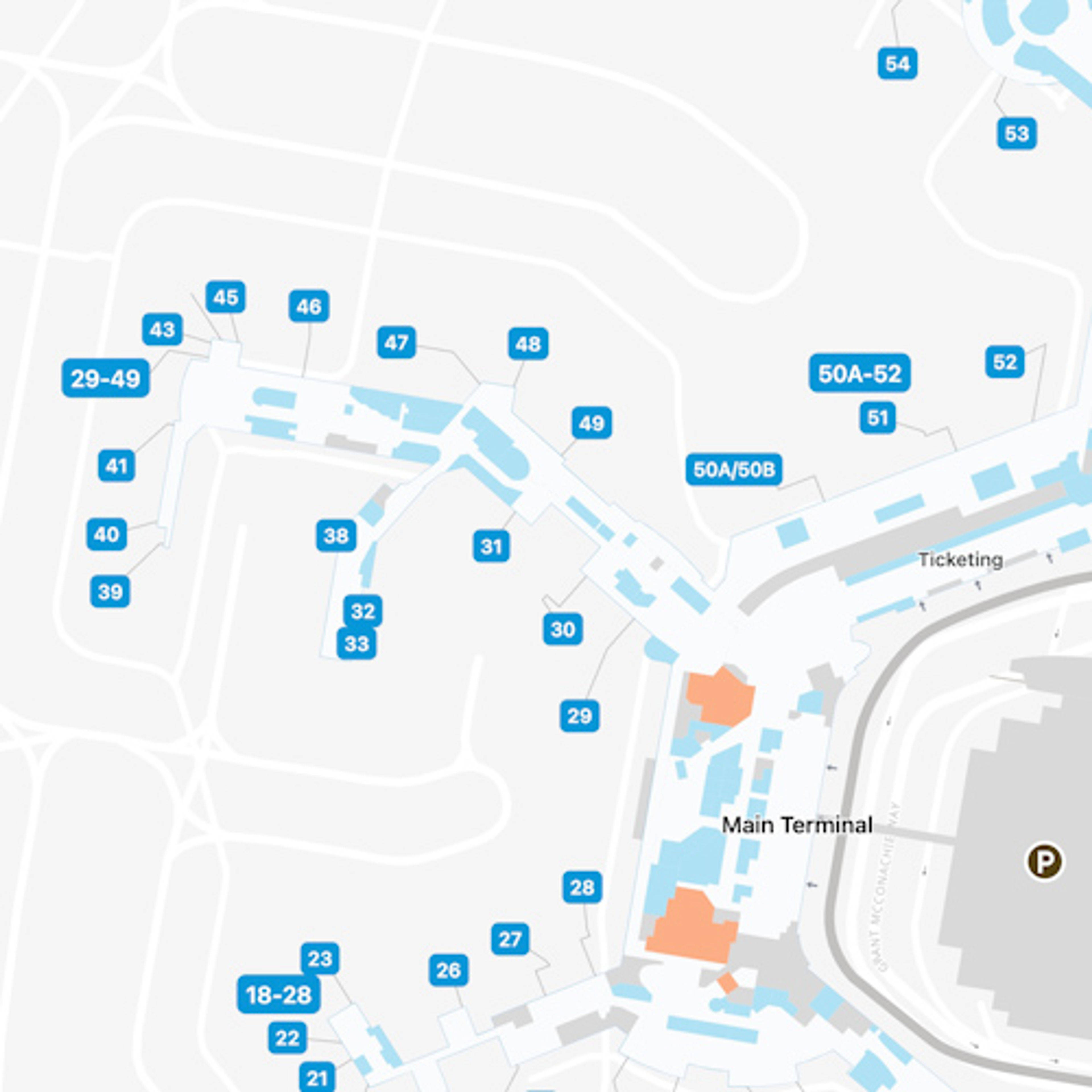 Vancouver Airport Map | YVR Terminal Guide