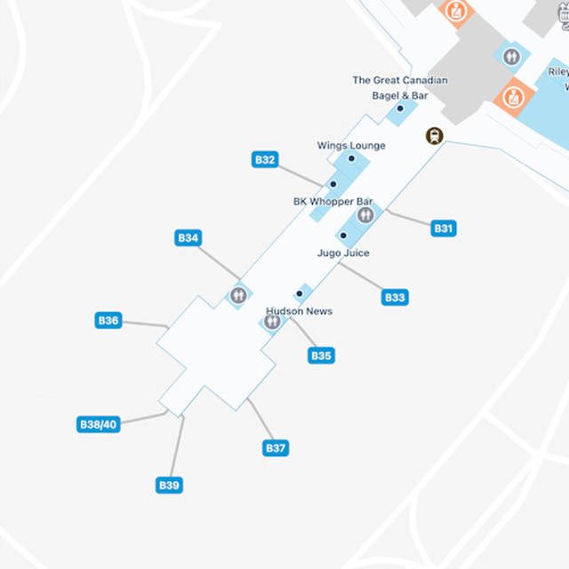 Calgary Airport Map | YYC Terminal Guide