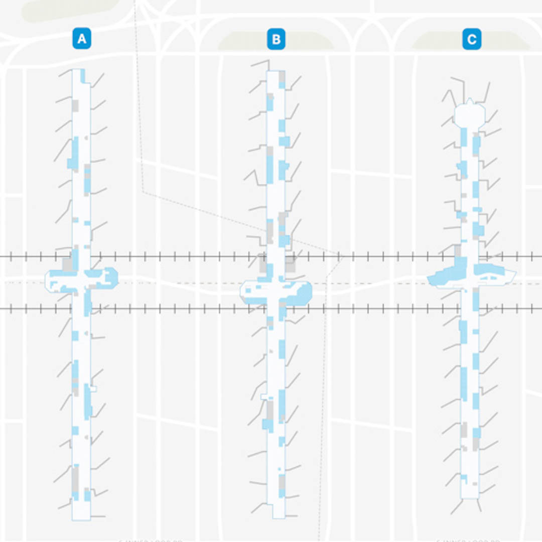 Atlanta Airport Concourse B Map & Guide