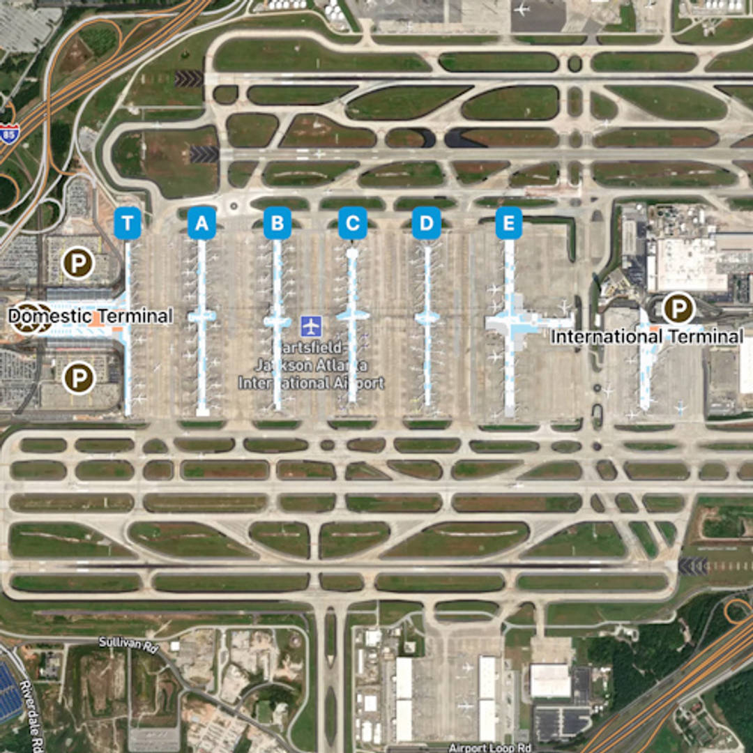 Atlanta Airport Map: Guide to ATL's Terminals