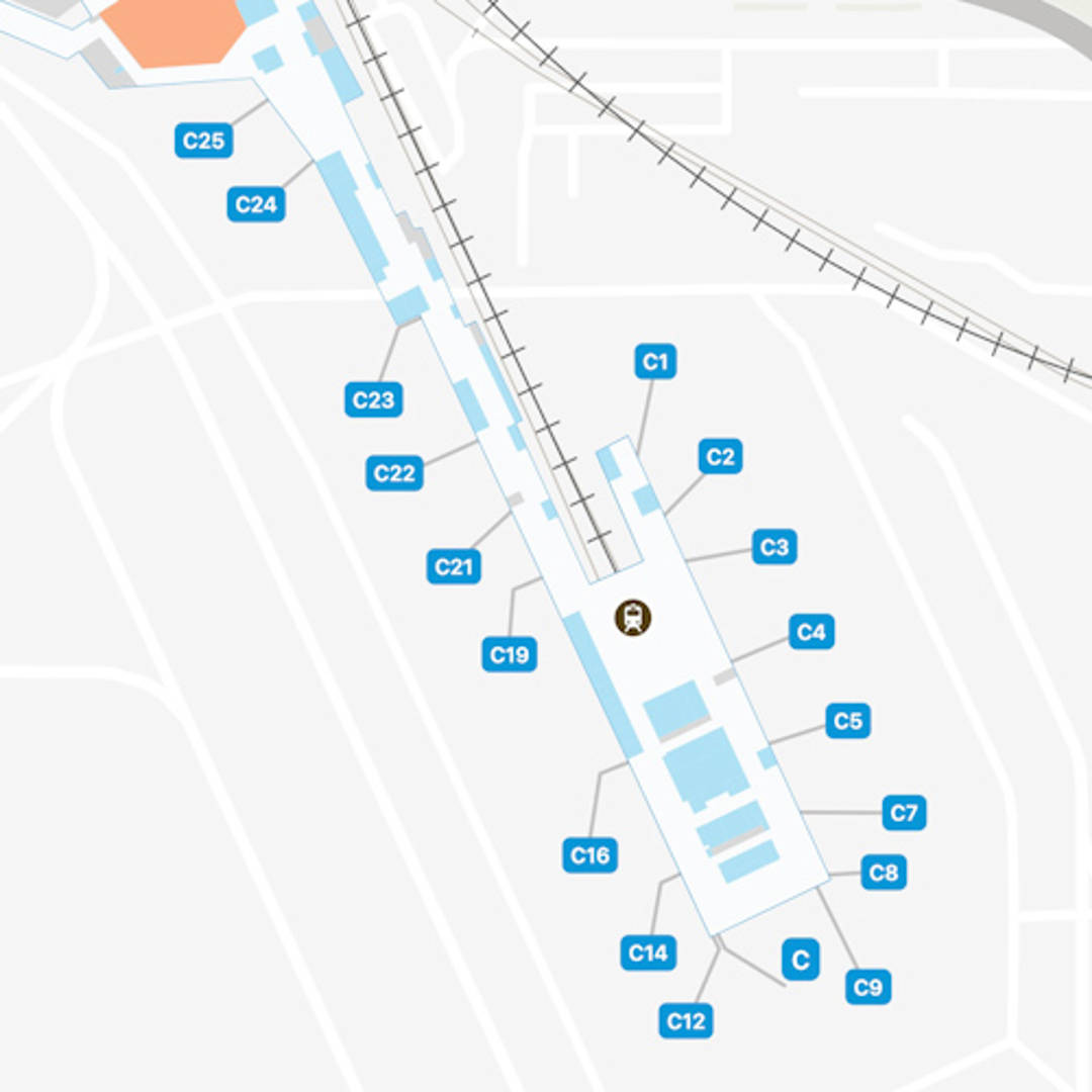 Las Vegas Airport Map Guide To Lass Terminals Ifly