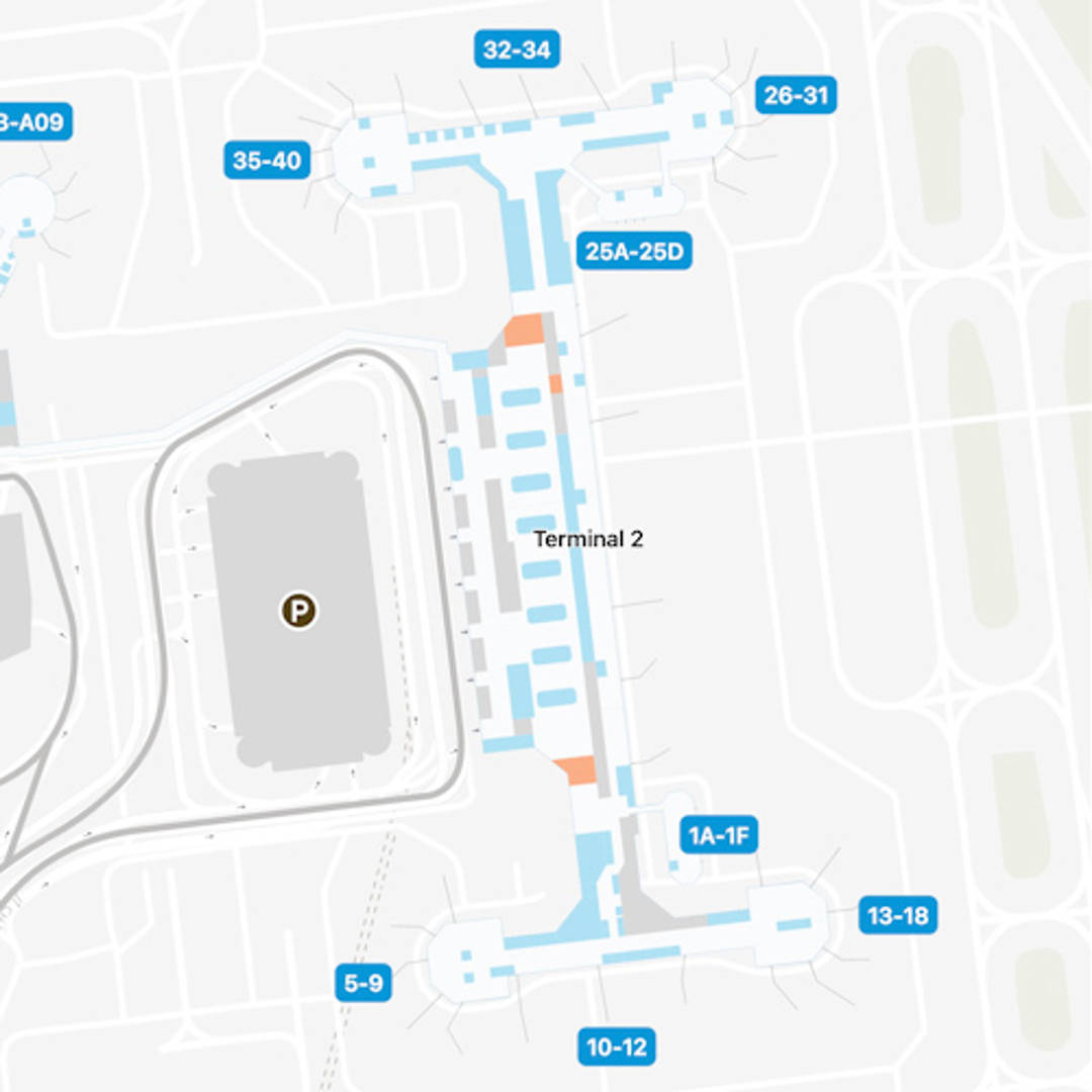 Beijing Capital Airport Terminal 2 Map & Guide