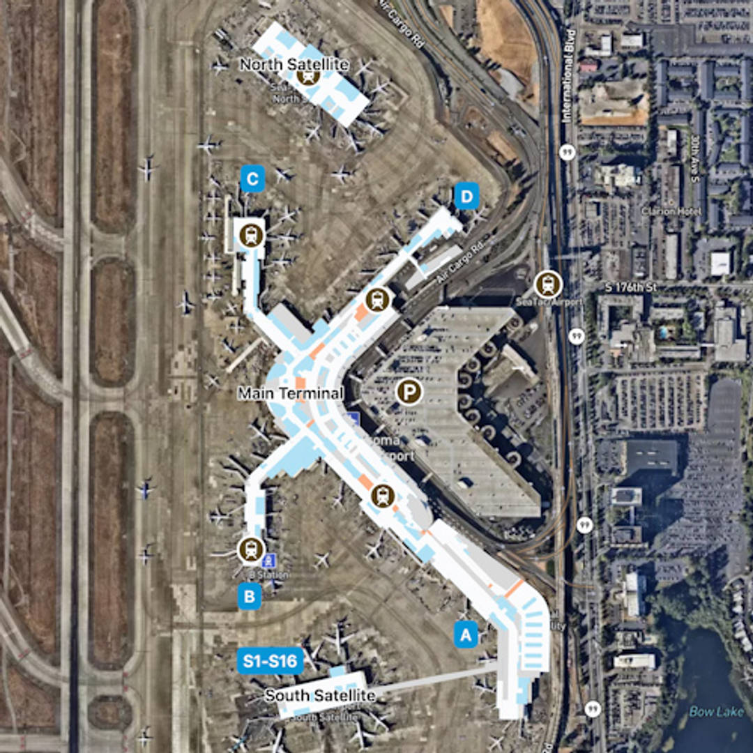 Seattle Tacoma Airport Map: Guide to SEA's Terminals