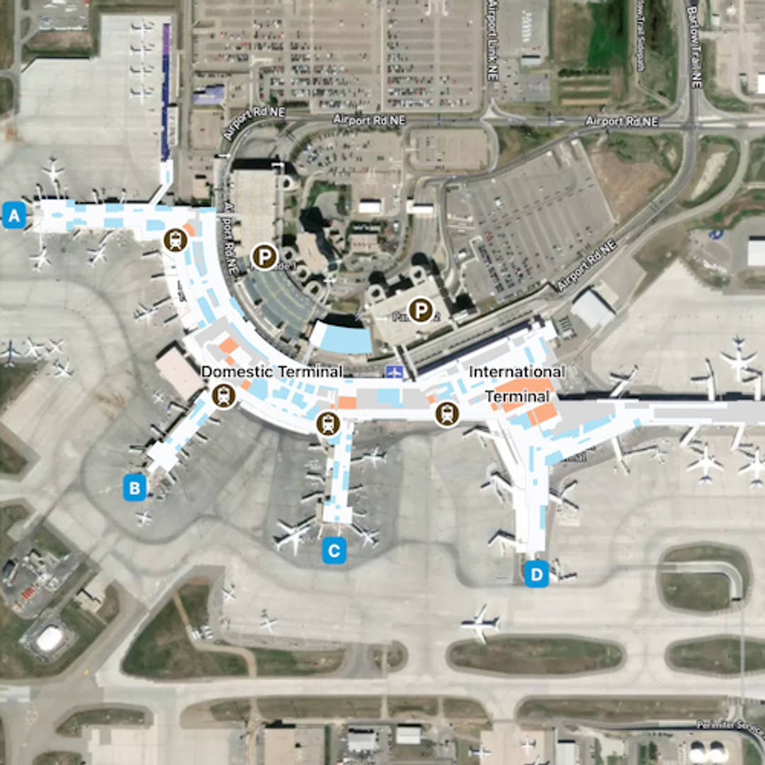 Calgary Airport Map: Guide To YYC's Terminals