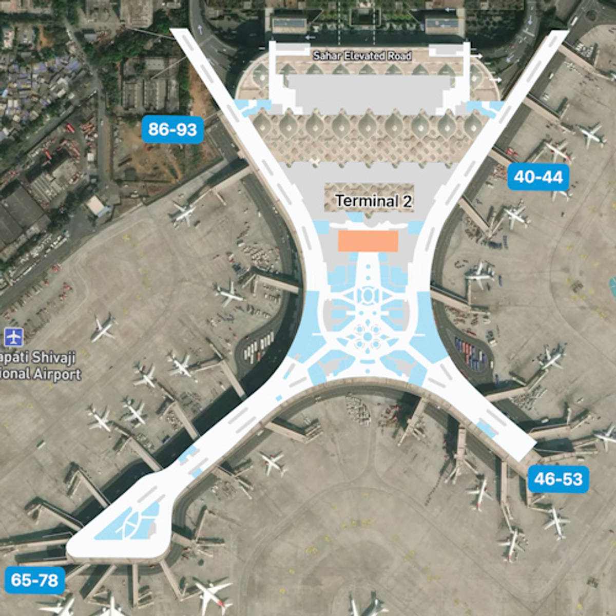 Mumbai Airport Map Guide To BOM s Terminals Mumbai Airport Map Guide To BOM s Terminals