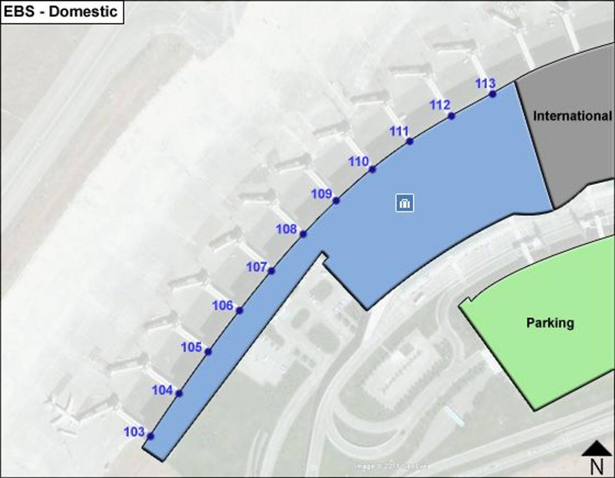 Ankara Esenboga Airport Domestic Terminal Map & Guide