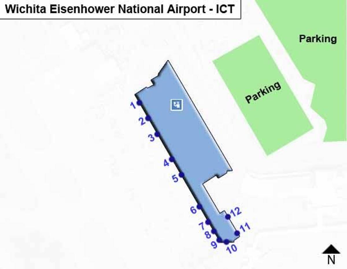 Wichita Airport Map: Guide to ICT's Terminals