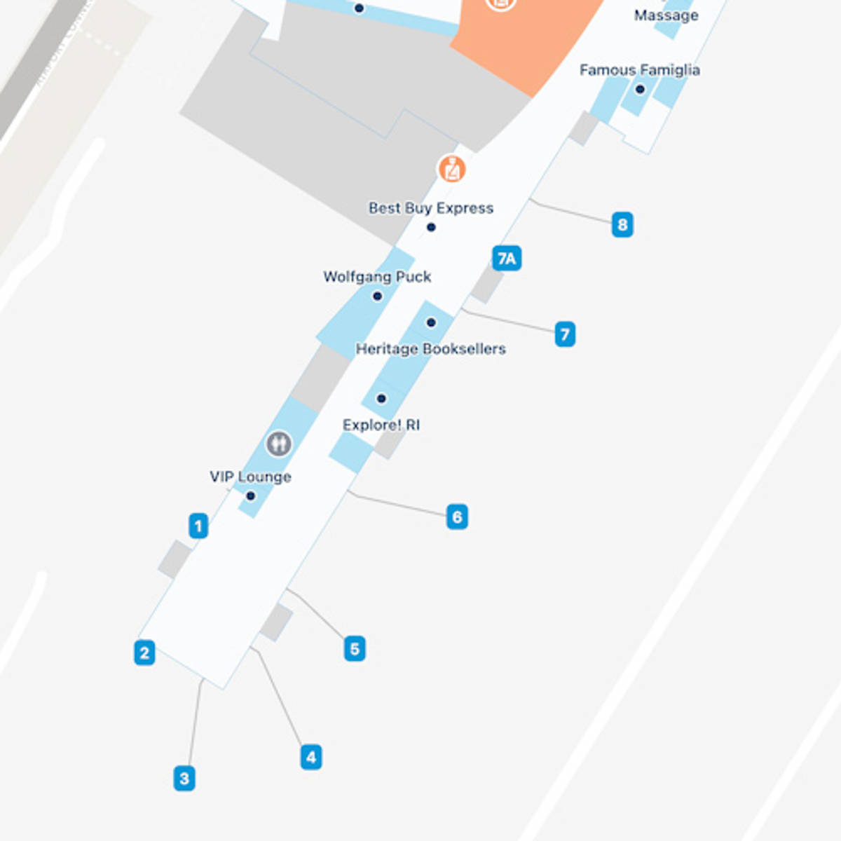 Providence Green Airport Map: Guide to PVD's Terminals