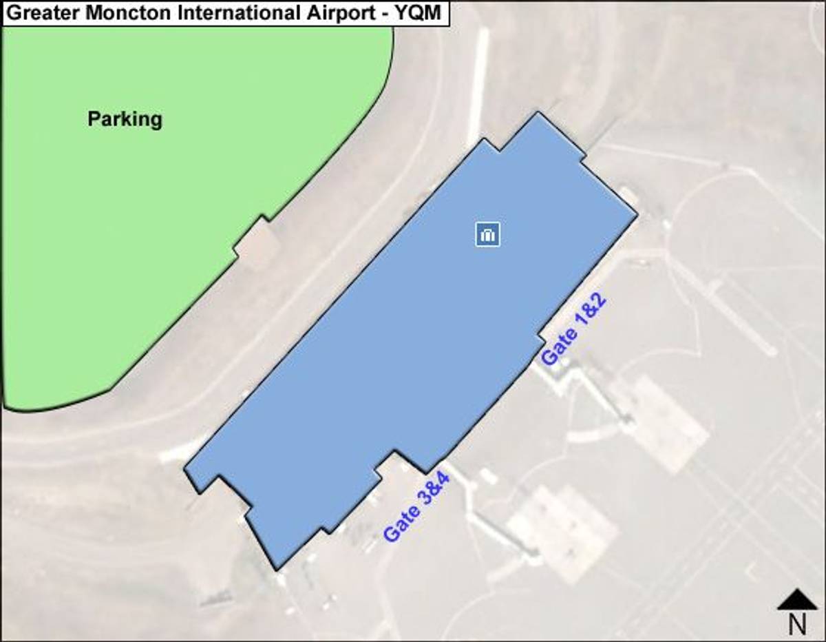 Moncton Airport Map: Guide to YQM's Terminals